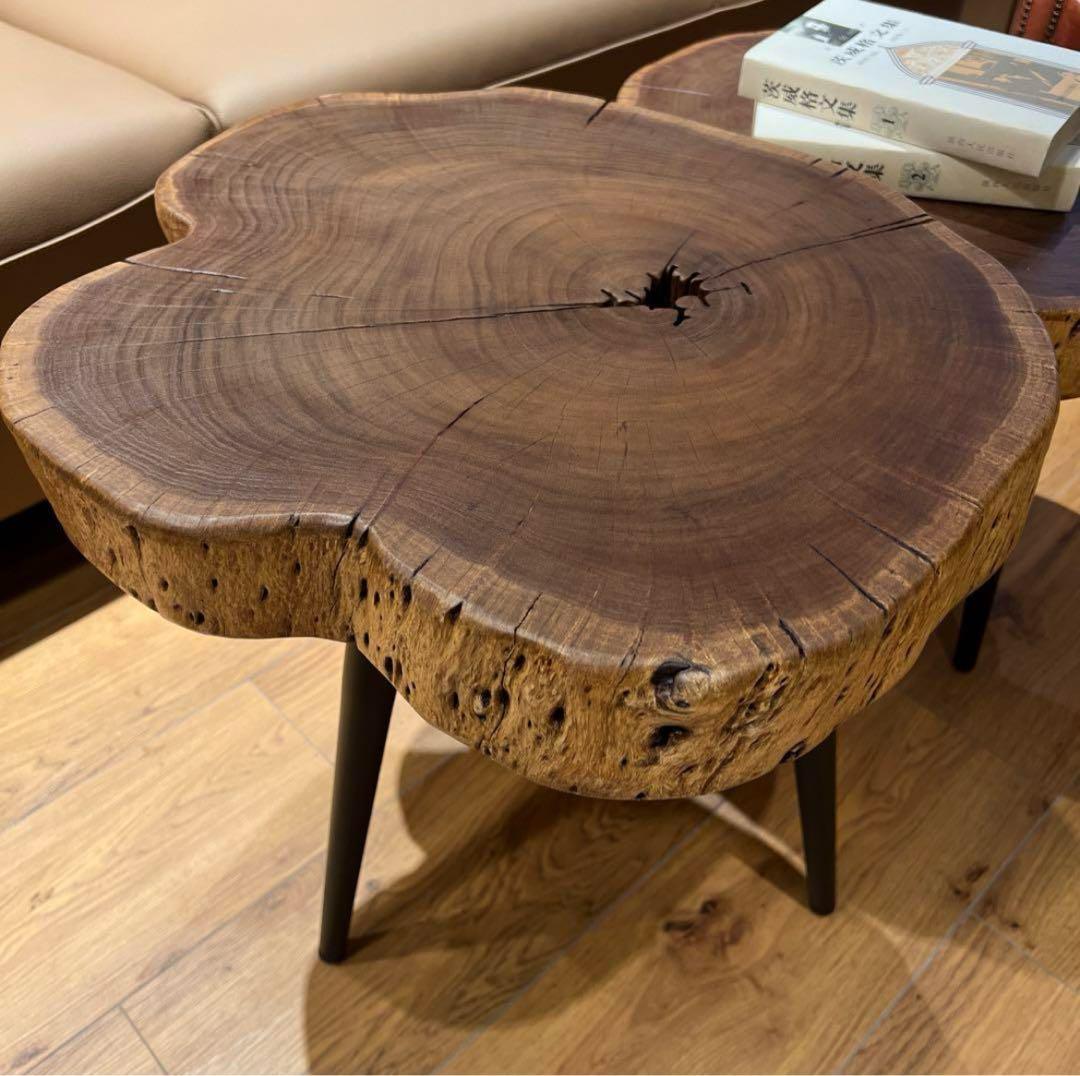 年輪コーヒーテーブル(単品)