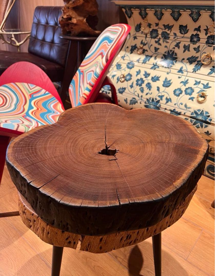 年輪コーヒーテーブル(単品)