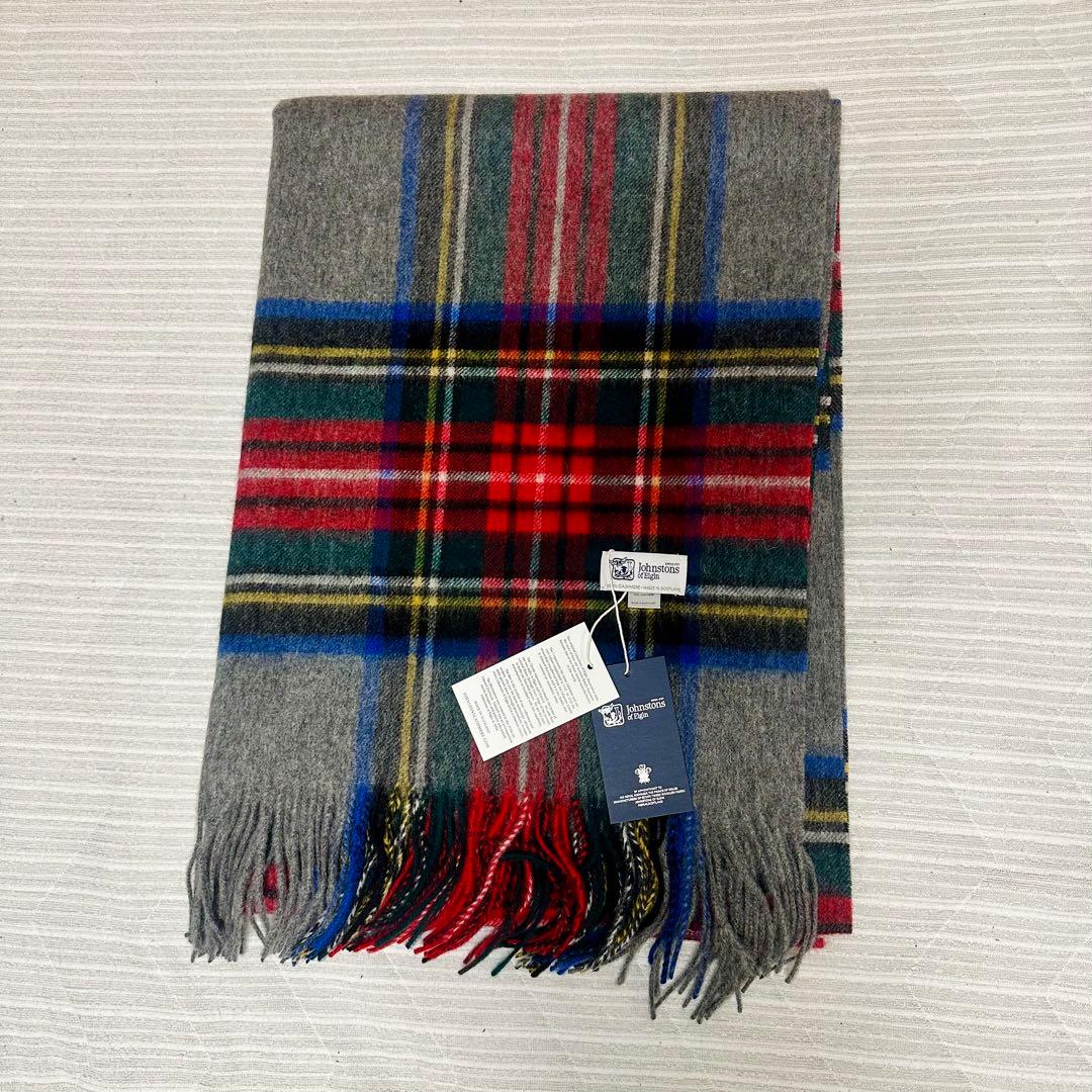 C*N様 ジョンストンズ カシミア 大判ストール マフラー グレースチュワート