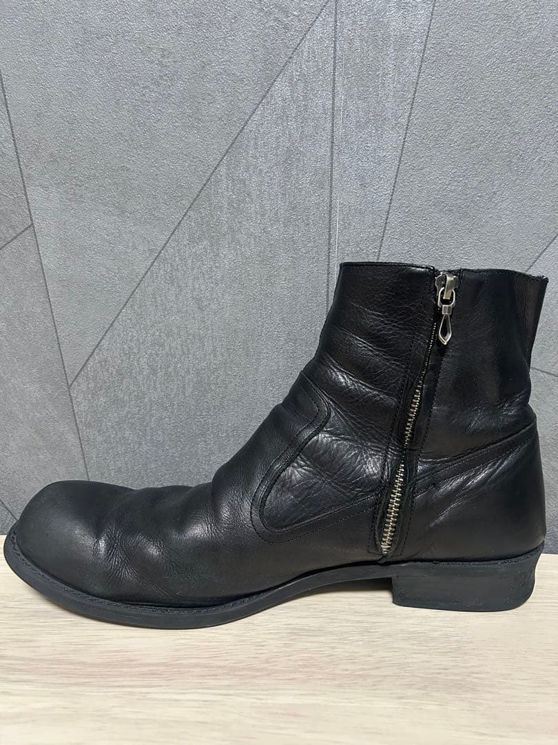 GOSTAR DE FUGA ペコスブーツ　日本製　本革　サイドジップ　ブーツ