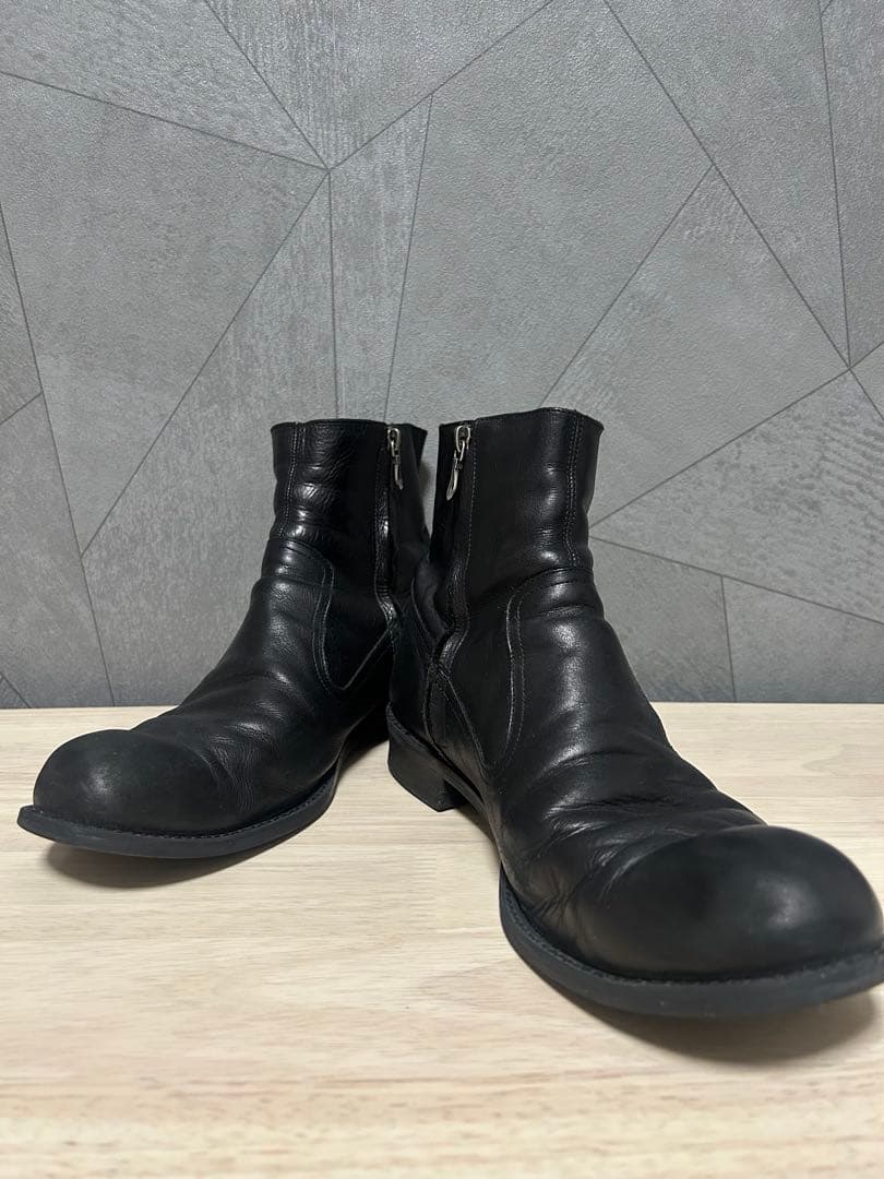 GOSTAR DE FUGA ペコスブーツ　日本製　本革　サイドジップ　ブーツ