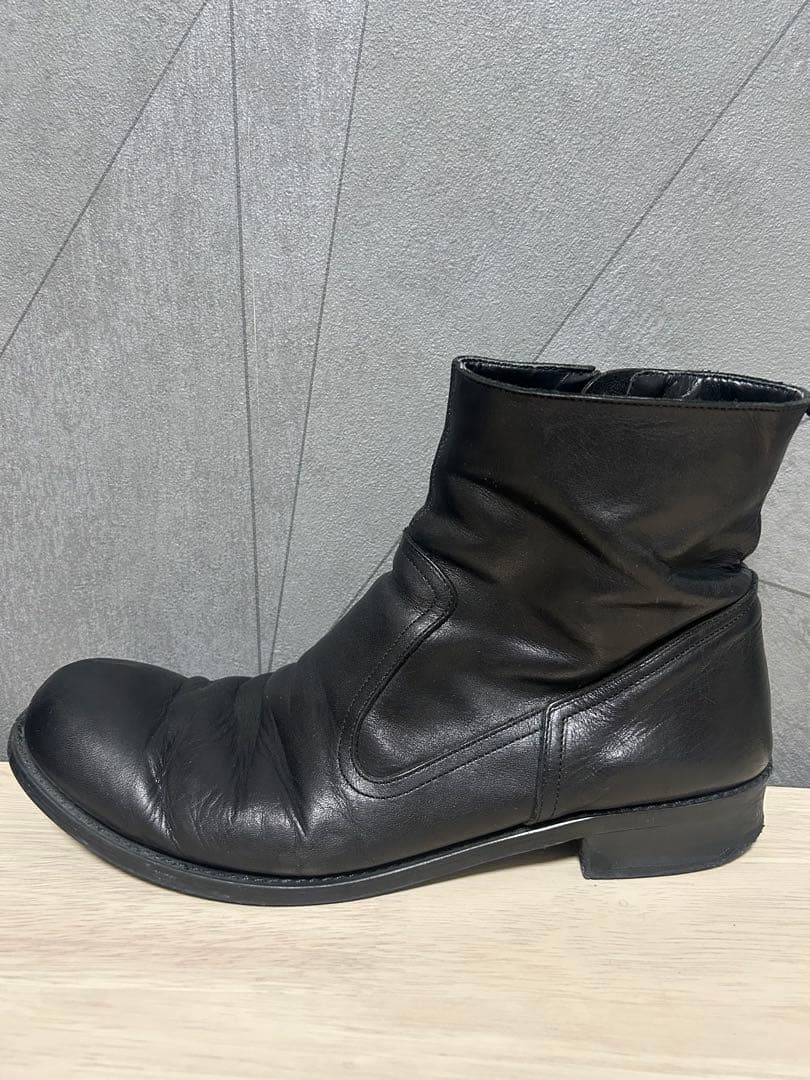 GOSTAR DE FUGA ペコスブーツ　日本製　本革　サイドジップ　ブーツ