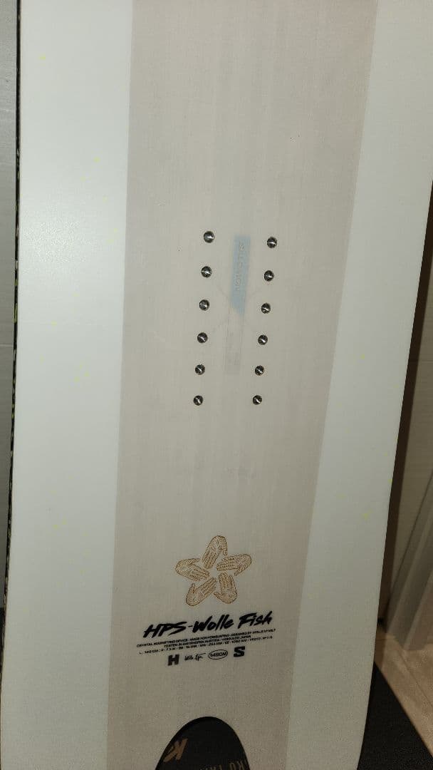 極美品　サロモン　WOLLE NYVELT HPS fish 149　パウダー