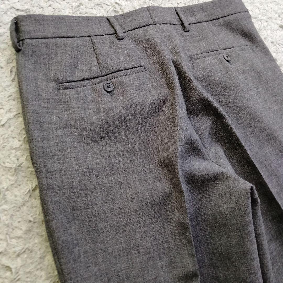 プラダ【美品】スラックス　極上ウール　50サイズ　PRADA　グレー系