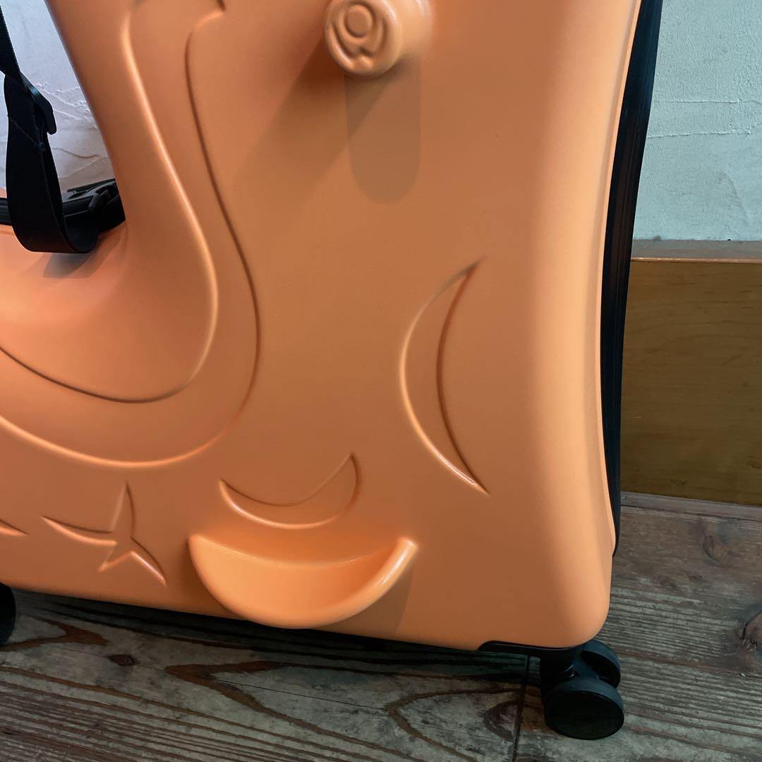 美品　ノリッコ　キッズトラベル　キャリーケース　マンゴーオレンジ