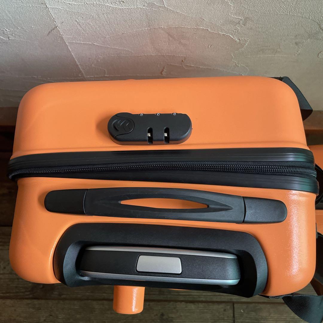 美品　ノリッコ　キッズトラベル　キャリーケース　マンゴーオレンジ