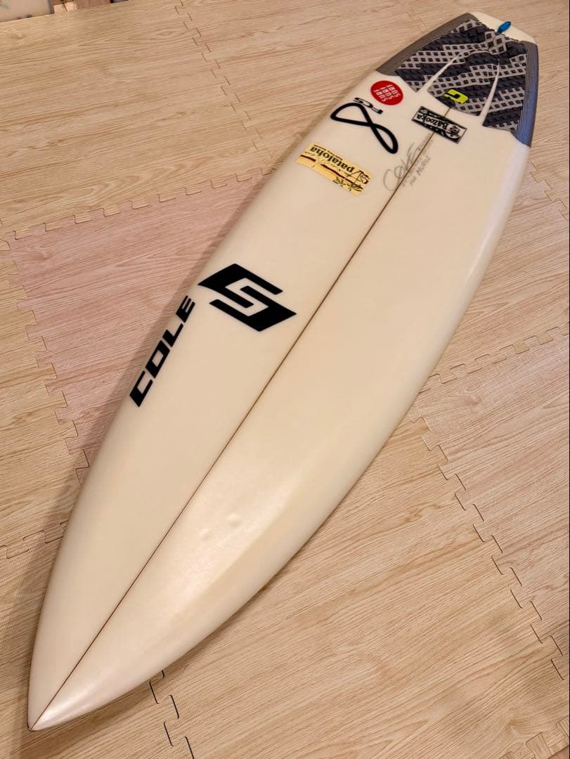 COLE BAZOOKA 5.11 ボード フィン リーシュ ケース付