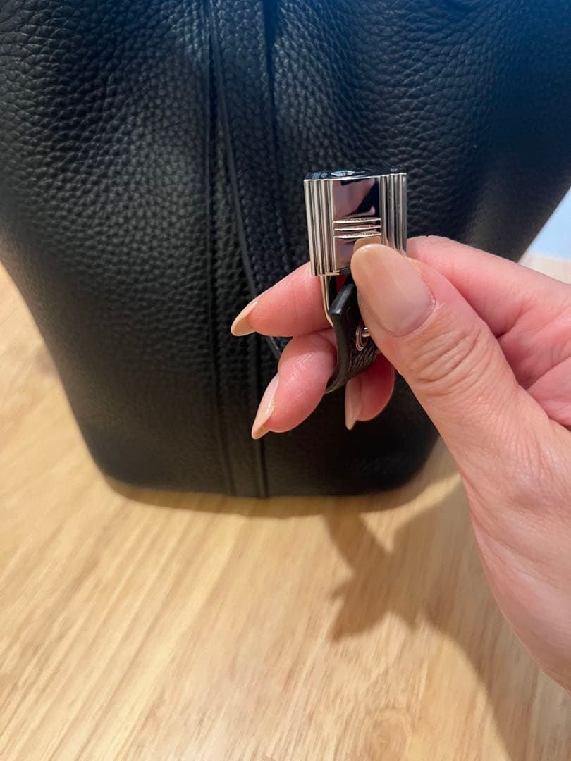 美品✨エルメス HERMES ピコタンロックPM 黒 ノワール NOIR