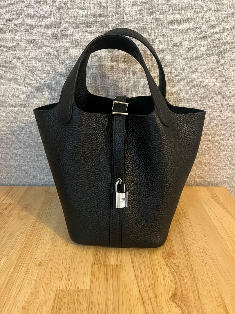 美品✨エルメス HERMES ピコタンロックPM 黒 ノワール NOIR