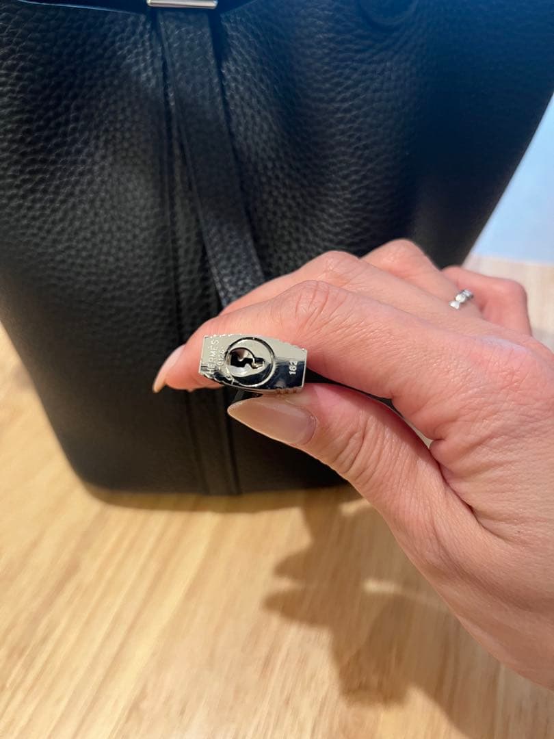 美品✨エルメス HERMES ピコタンロックPM 黒 ノワール NOIR