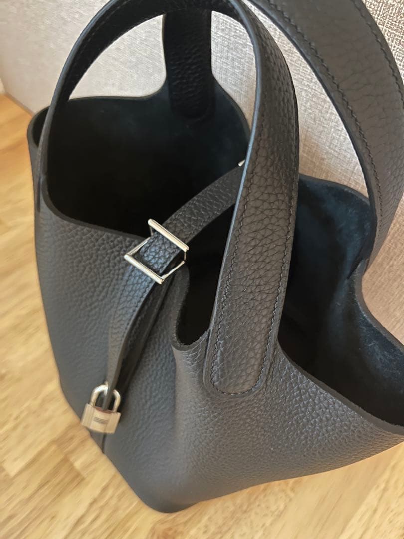 美品✨エルメス HERMES ピコタンロックPM 黒 ノワール NOIR
