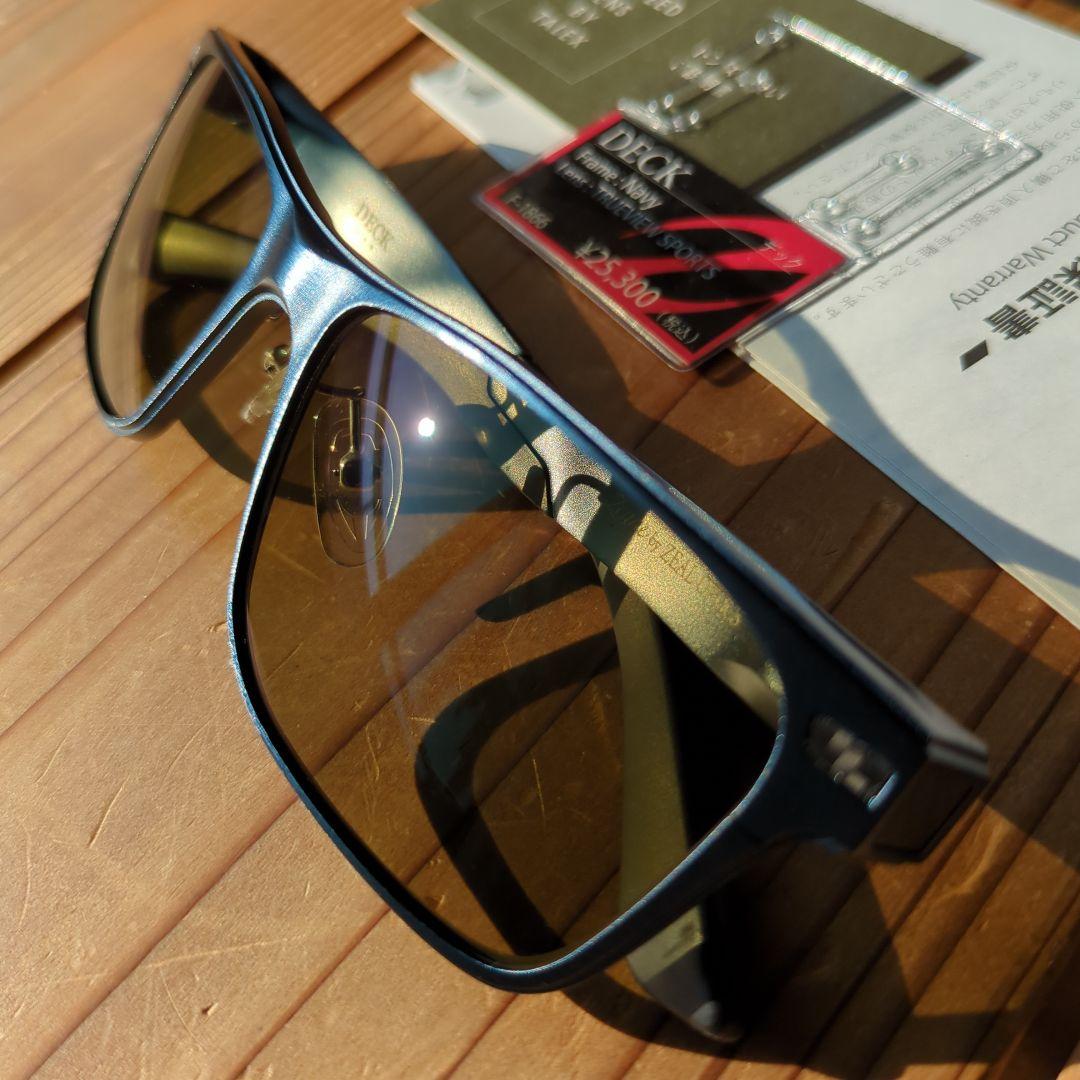 ゼクー DECK 偏光グラス タレックス トゥルービュースポーツ USED