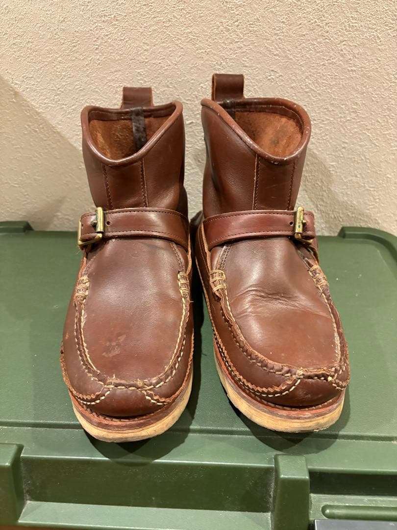 YUKETEN モカシンブーツエンジニアタイプ　ビブラムソール USA製