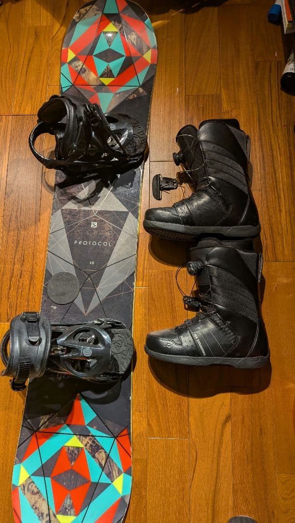 SALOMON　サロモン　プロトコル　スノーボードセット