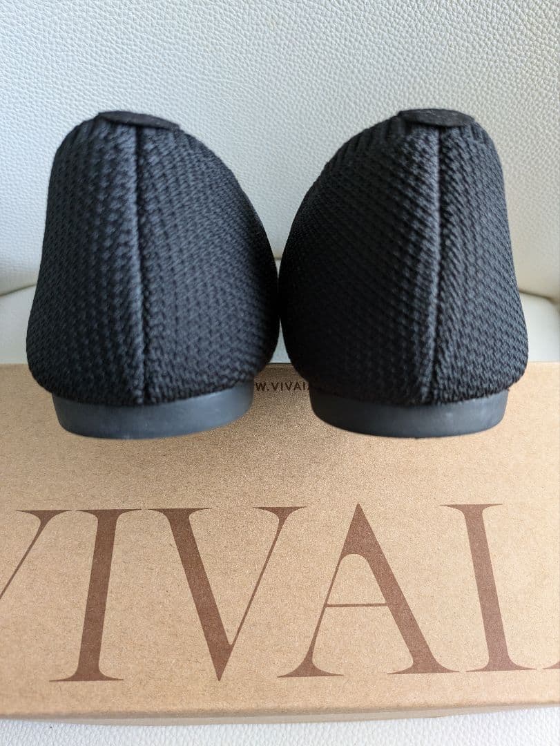 【お値下げ】VIVAIA [Aria 5°] 撥水加工フラットシューズ37