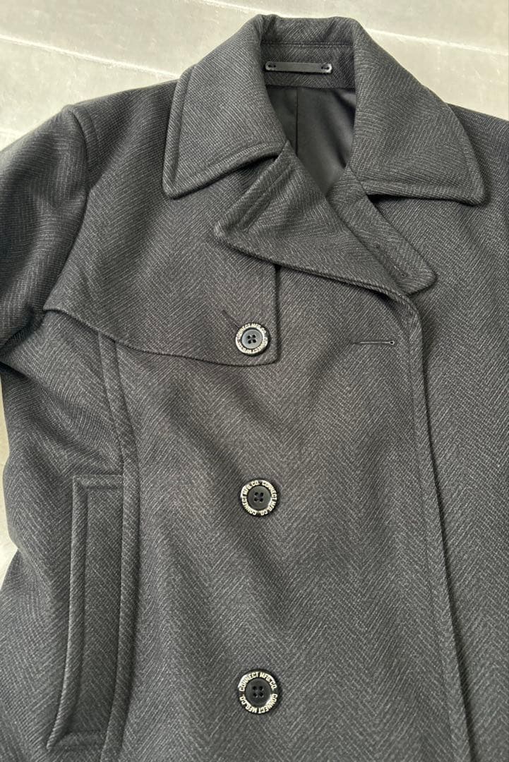 フェローズ ピーコート グレー ダウン M