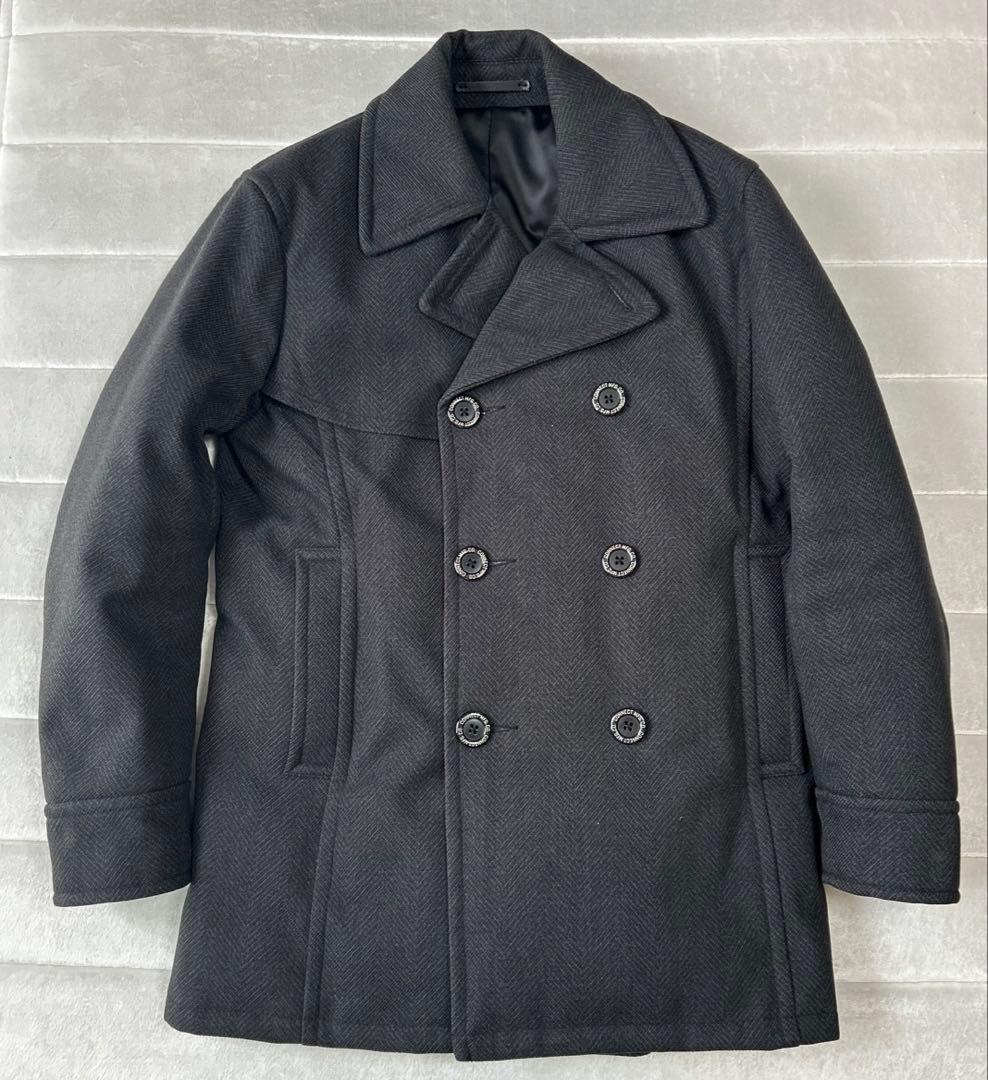 フェローズ ピーコート グレー ダウン M