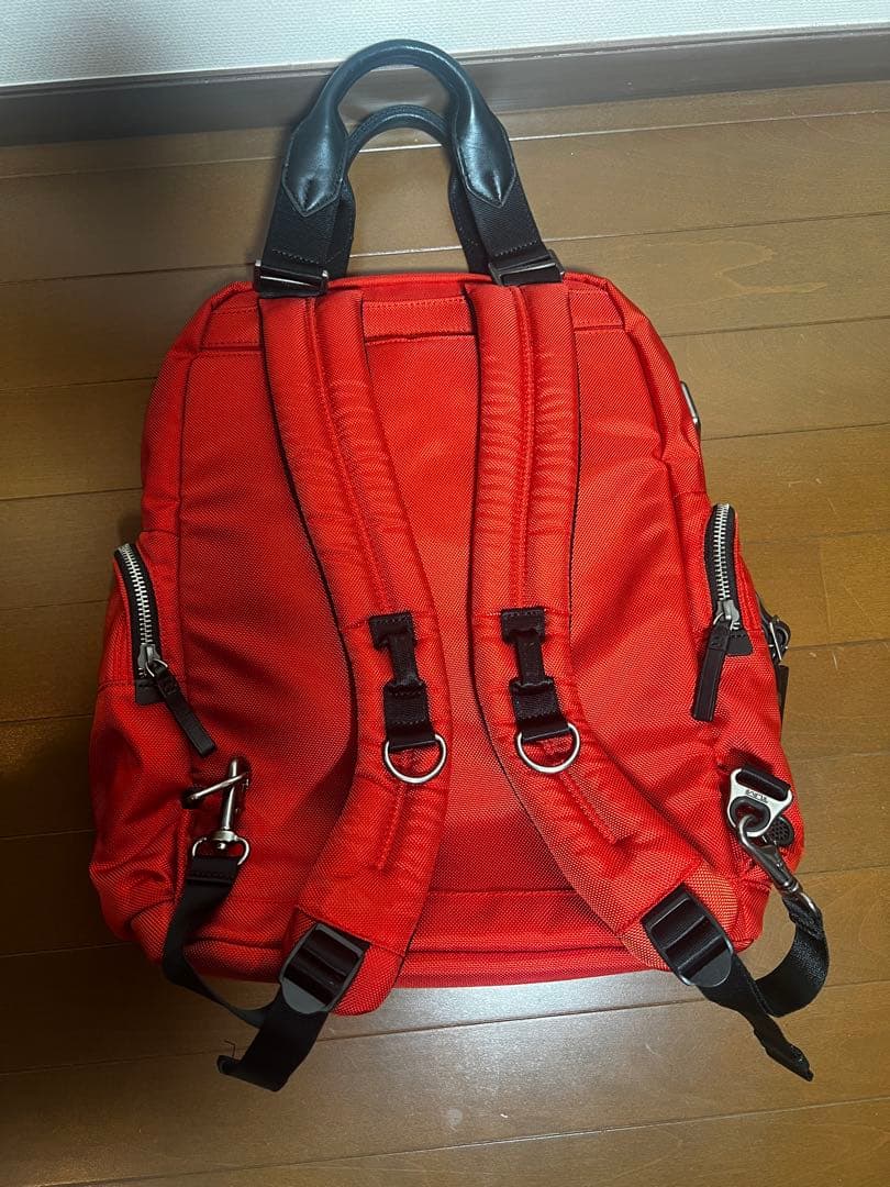 【極美品・希少】TUMI 22381 3WAYバックパック オレンジ 海外購入品