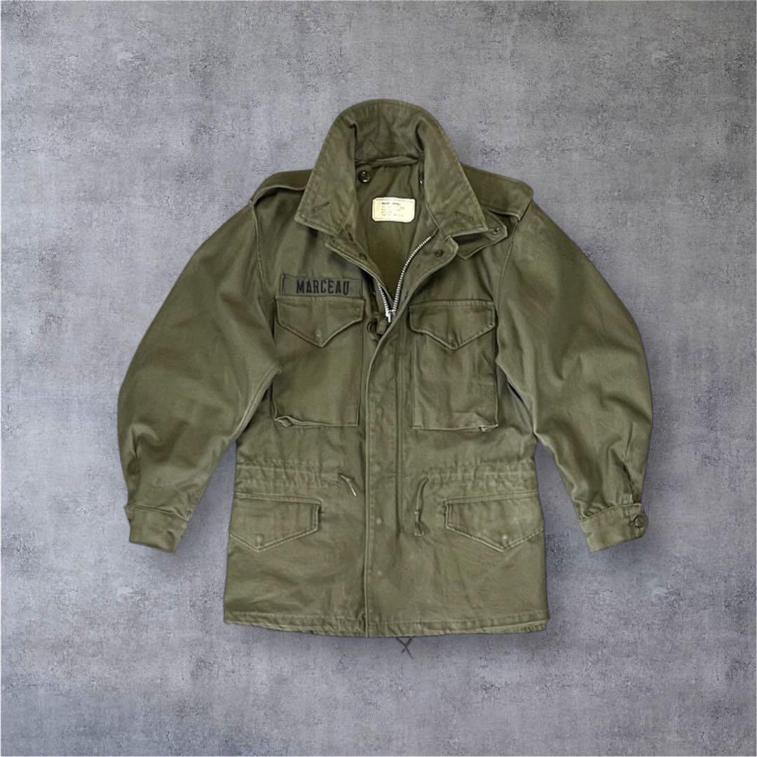 60'S アメリカ軍 US ARMY M51ジャケット アルミジップ S-S