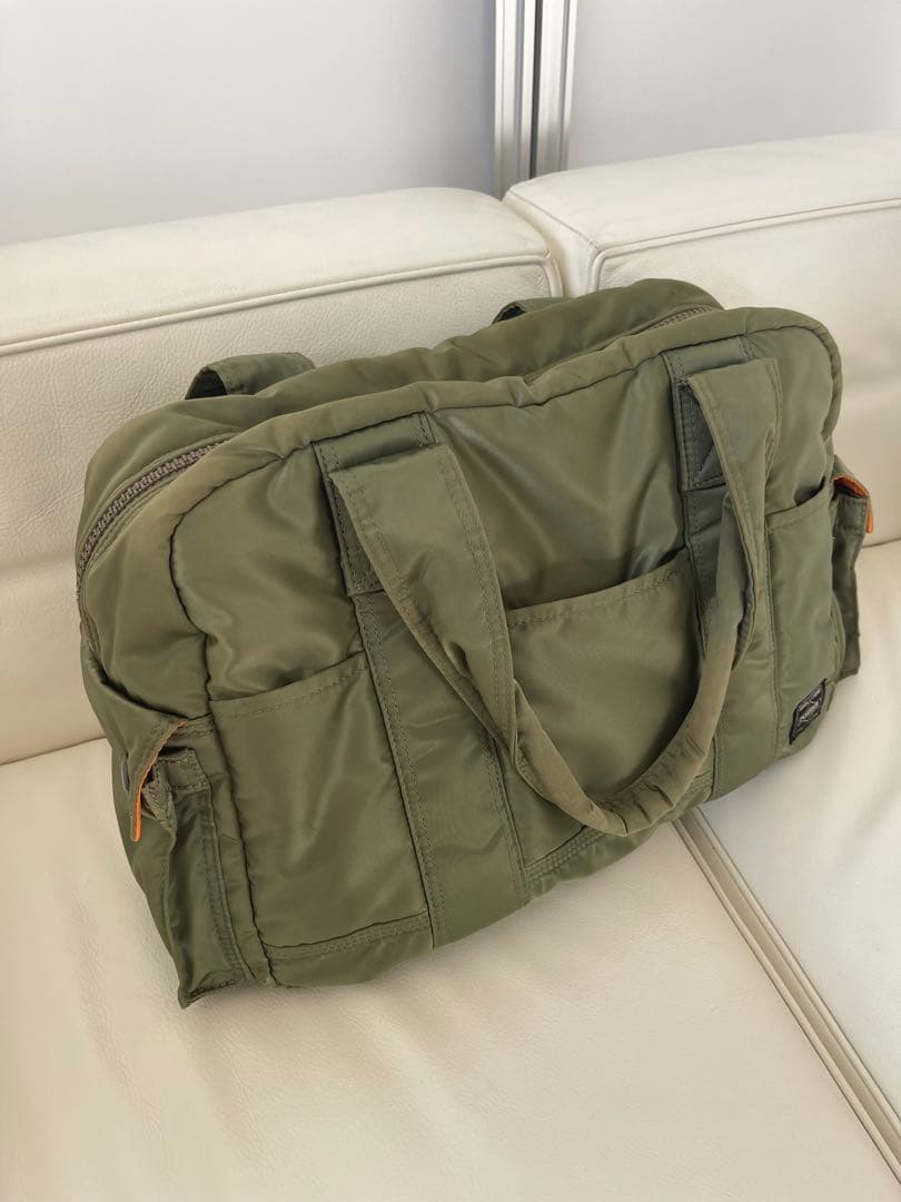 吉田カバン PORTER ボストンバッグ セージグリーン