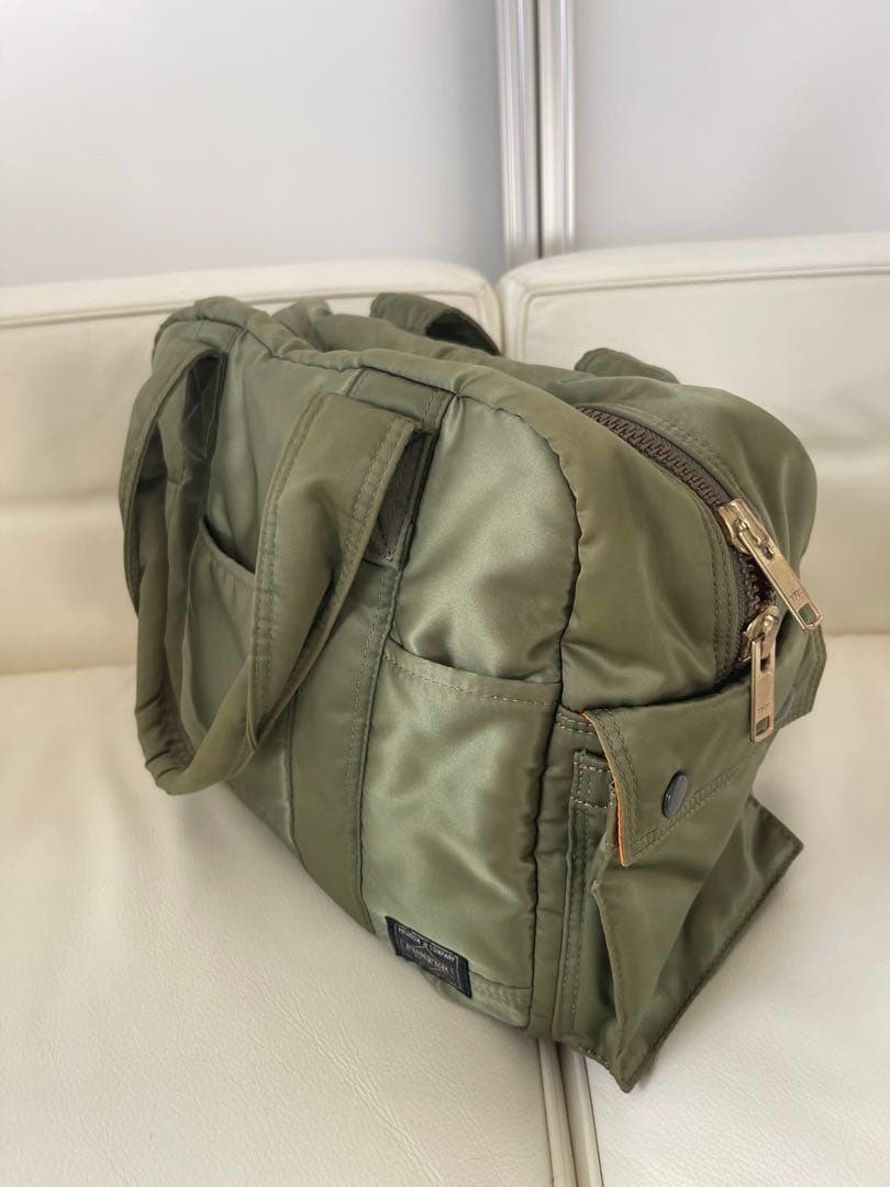 吉田カバン PORTER ボストンバッグ セージグリーン