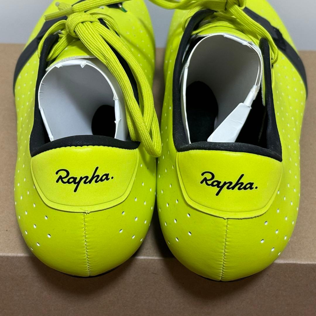 新品未使用 Raphaラファ ロードバイクシューズ 44 28cm イエロー