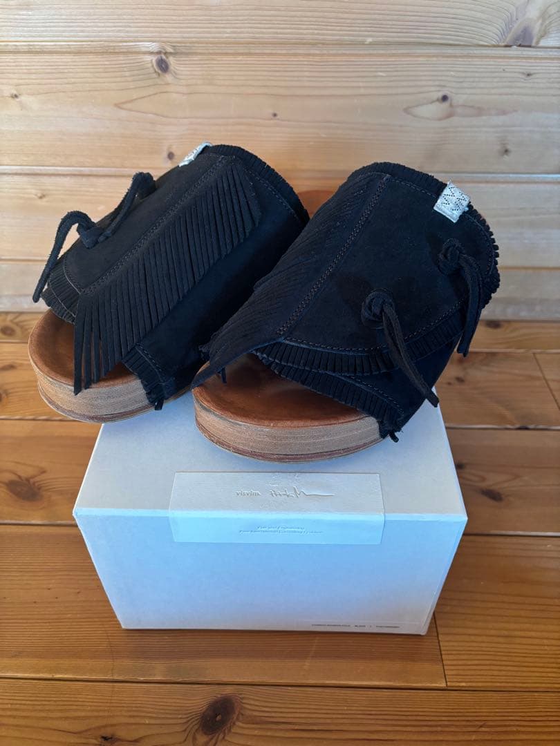 靴 visvim 24ss CHRISTO SHAMAN-FOLK L BLACK