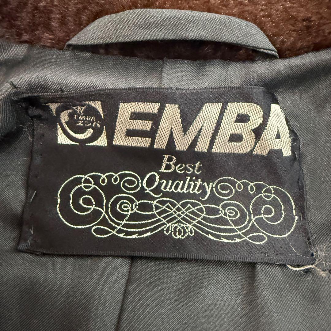 エンバ 1997 毛皮 リアルファーコート シェアードミンク キルティング