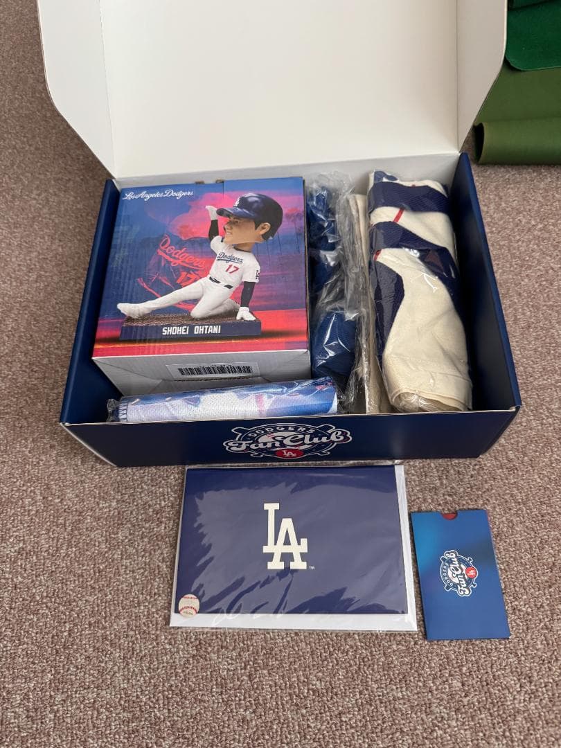 新品・未開封　大谷翔平 フィギュアセット ドジャースファンクラブ