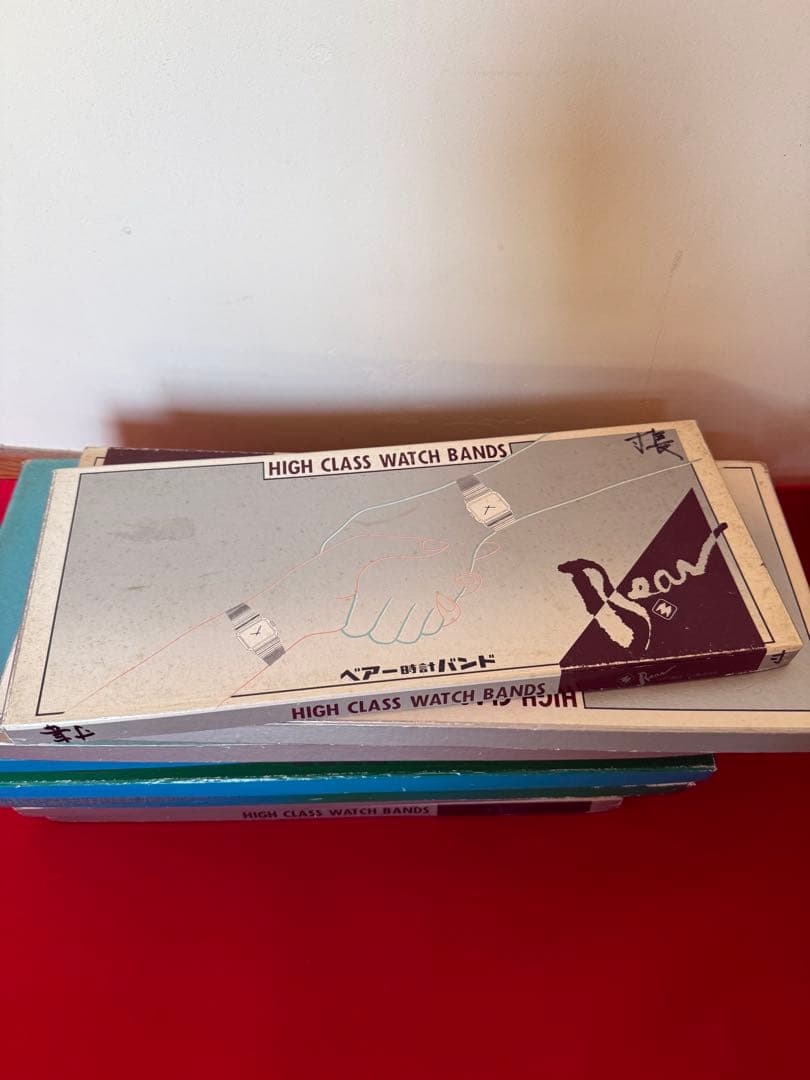 腕時計ベルト　ベルト　ステンレスベルト　金属ベルト　ビンテージ　昭和　レトロ