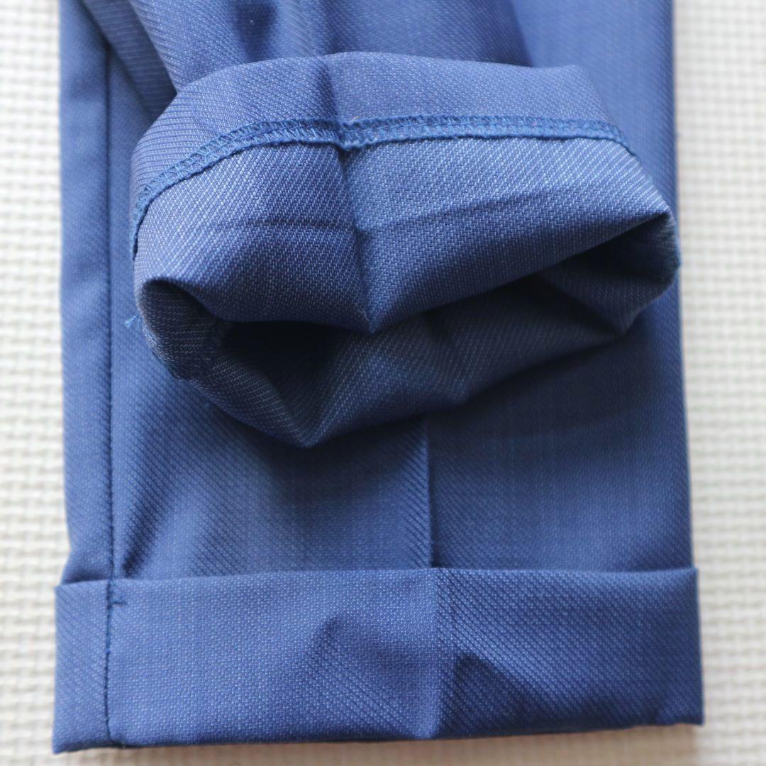 美品 ザラ 150cm 男の子 セレモニースーツ上下セットアップ フォーマル 青