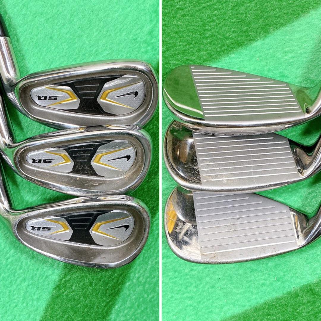 NIKE キッズ ゴルフクラブセット6本 右利き 5〜8歳用 バッグ付き