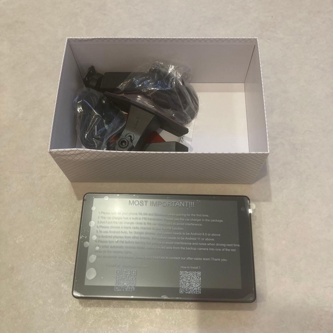 あんずこさん購入9インチ ディスプレイオーディオワイヤレス対応 CarPlay