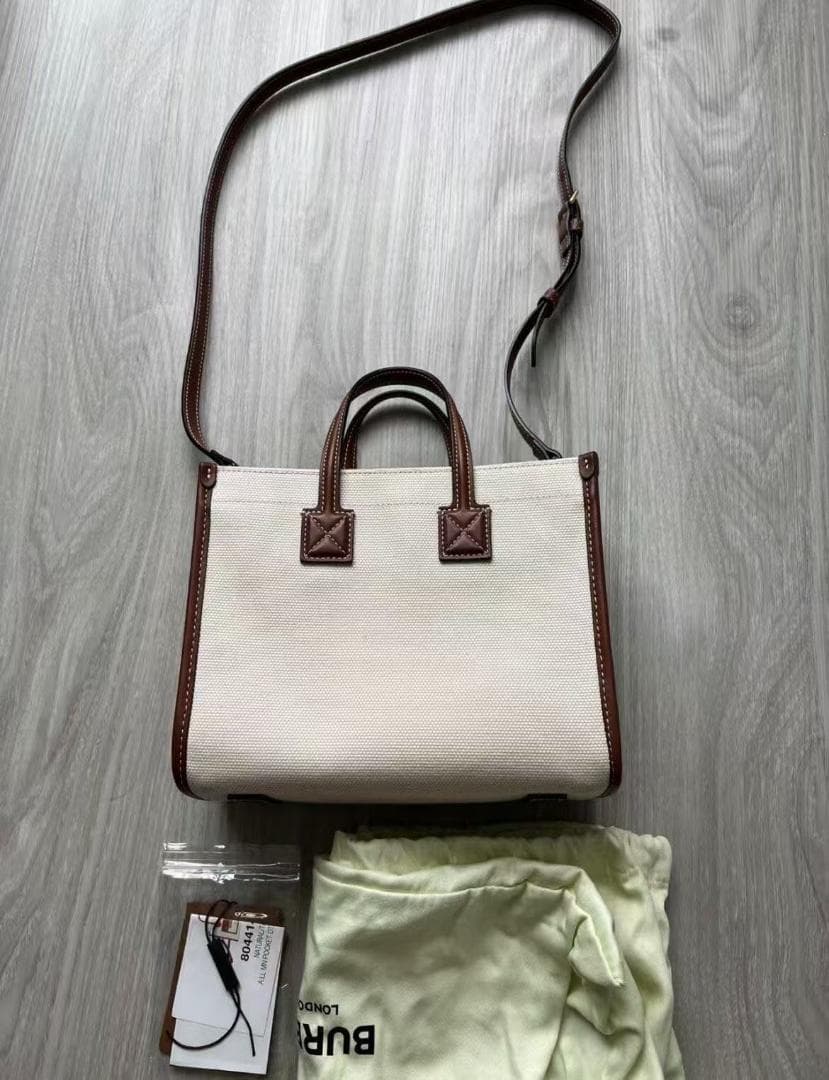 BUR☆BERRY ショルダーバッグ キャンバス~~~