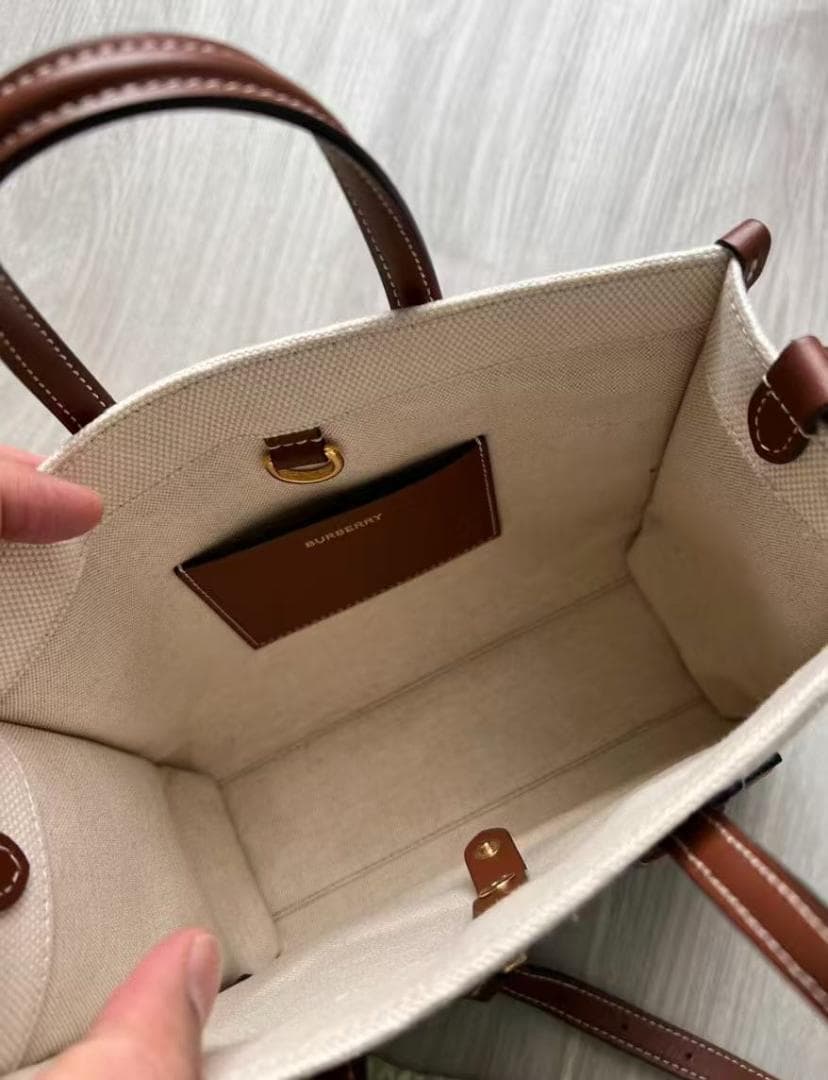 BUR☆BERRY ショルダーバッグ キャンバス~~~