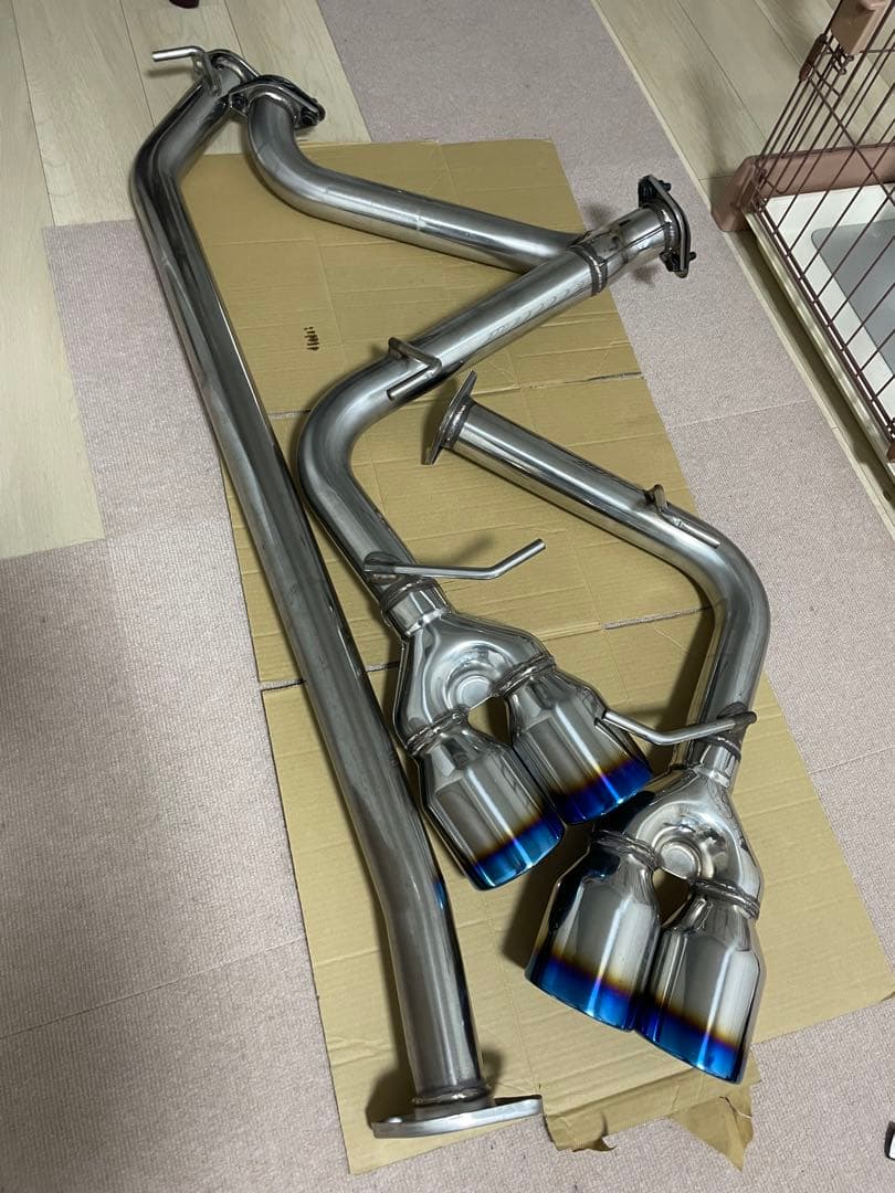 さ*も様 【美品】86 スリーキャッツ 4本出しマフラーシリウス