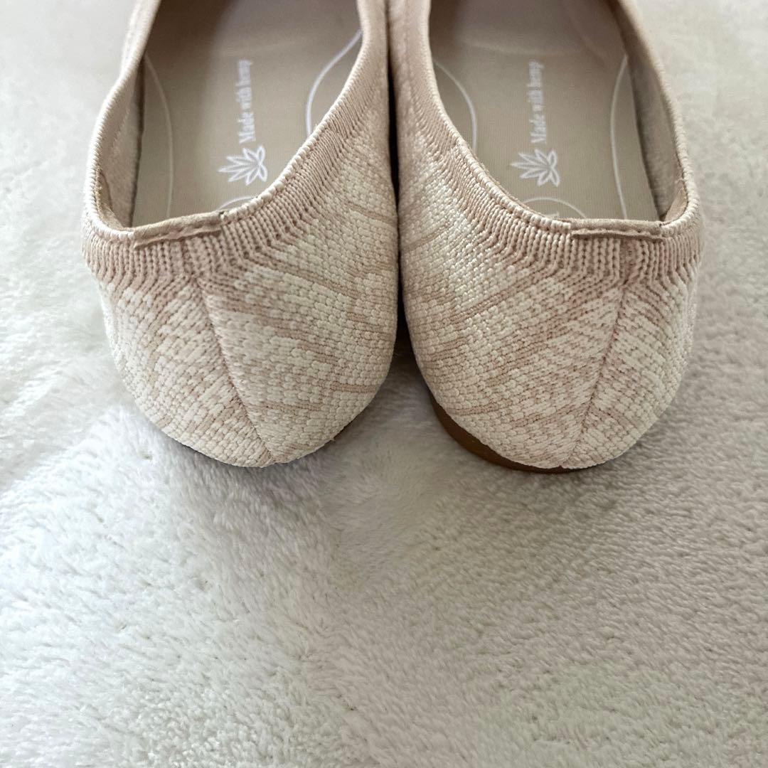 VIVAIA ビバイア　フラットシューズ サイズ37 ベージュ