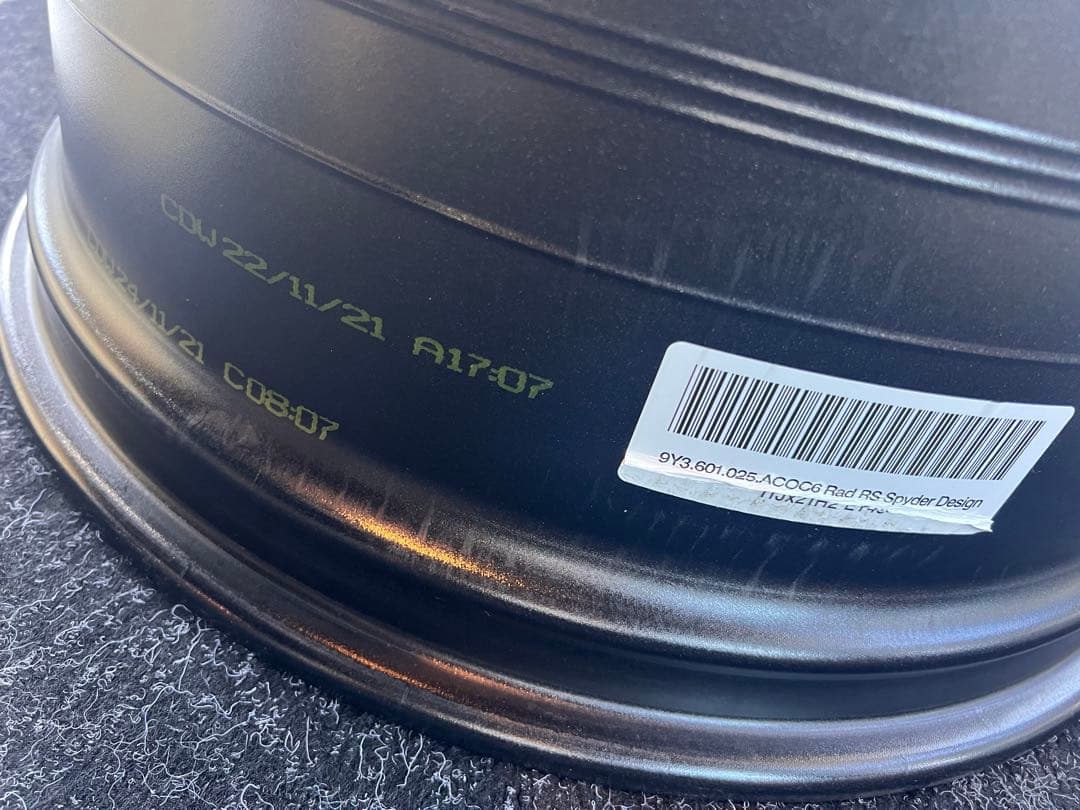 ★ポルシェカイエンクーペ　純正ホイール21インチ　RS Spyder 11.0J