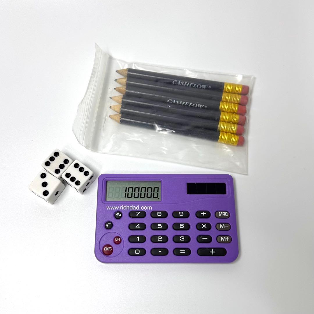 金持ち父さんキャッシュフロー101ボードゲーム 英語版 説明書日本語訳あり