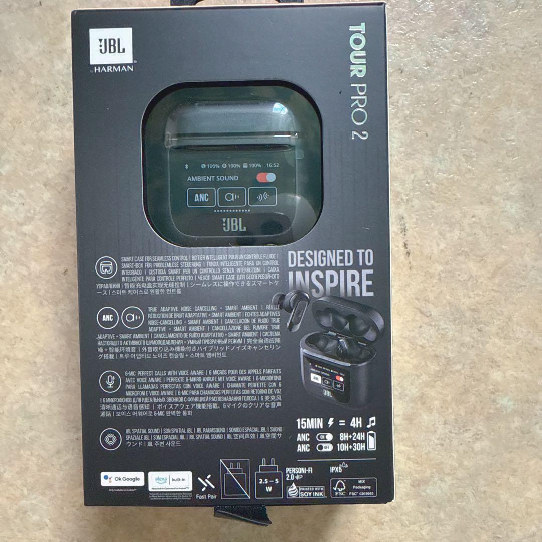 JBL TOUR PRO 2 ワイヤレスイヤホン bluetooth ハイブリッ