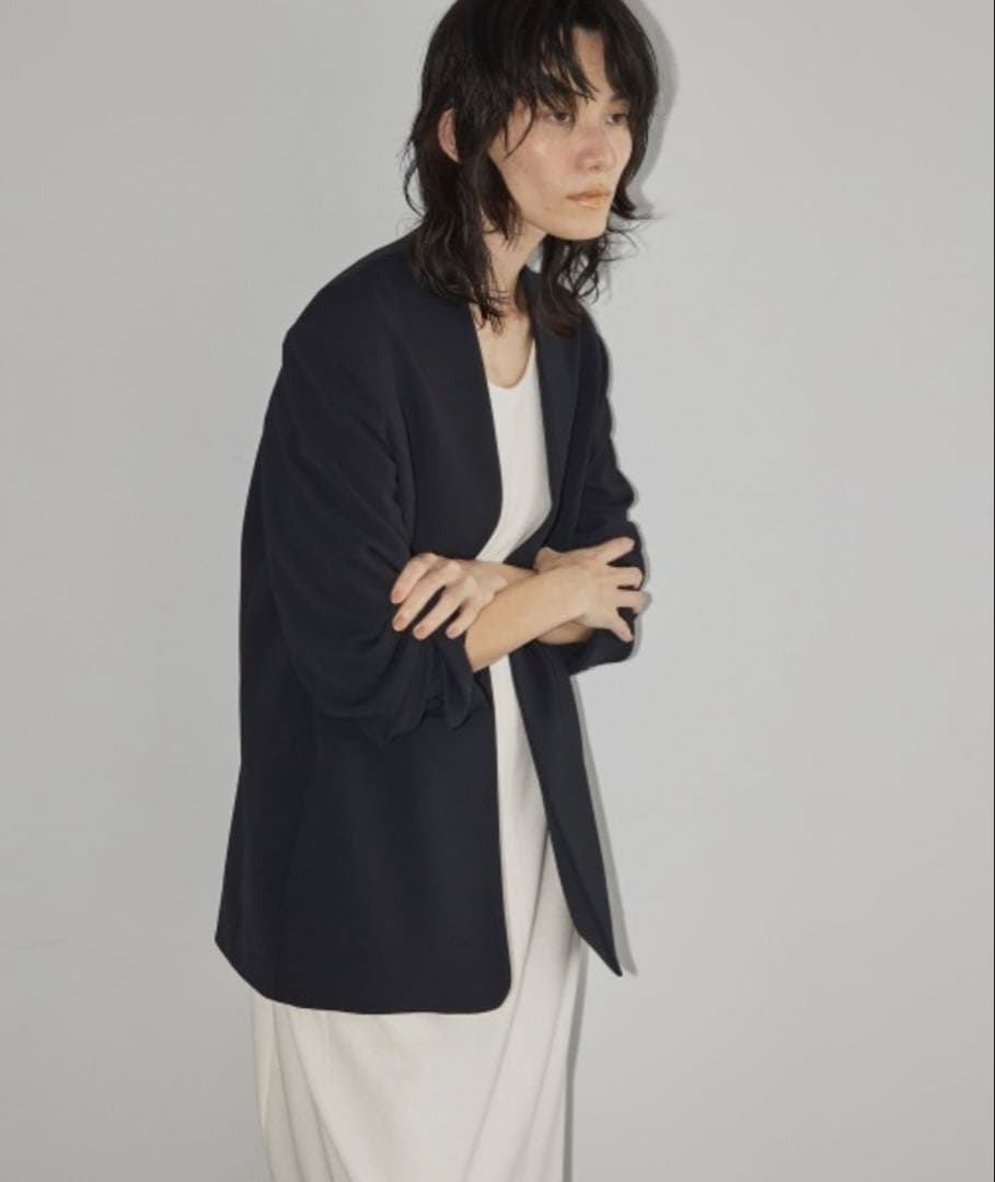 todayful★カラーレスツイルジャケット★黒★36