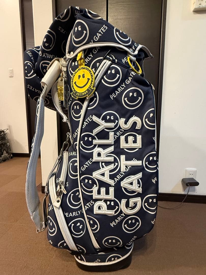PEARLY GATES ゴルフバッグ 89 スマイリーフェイス