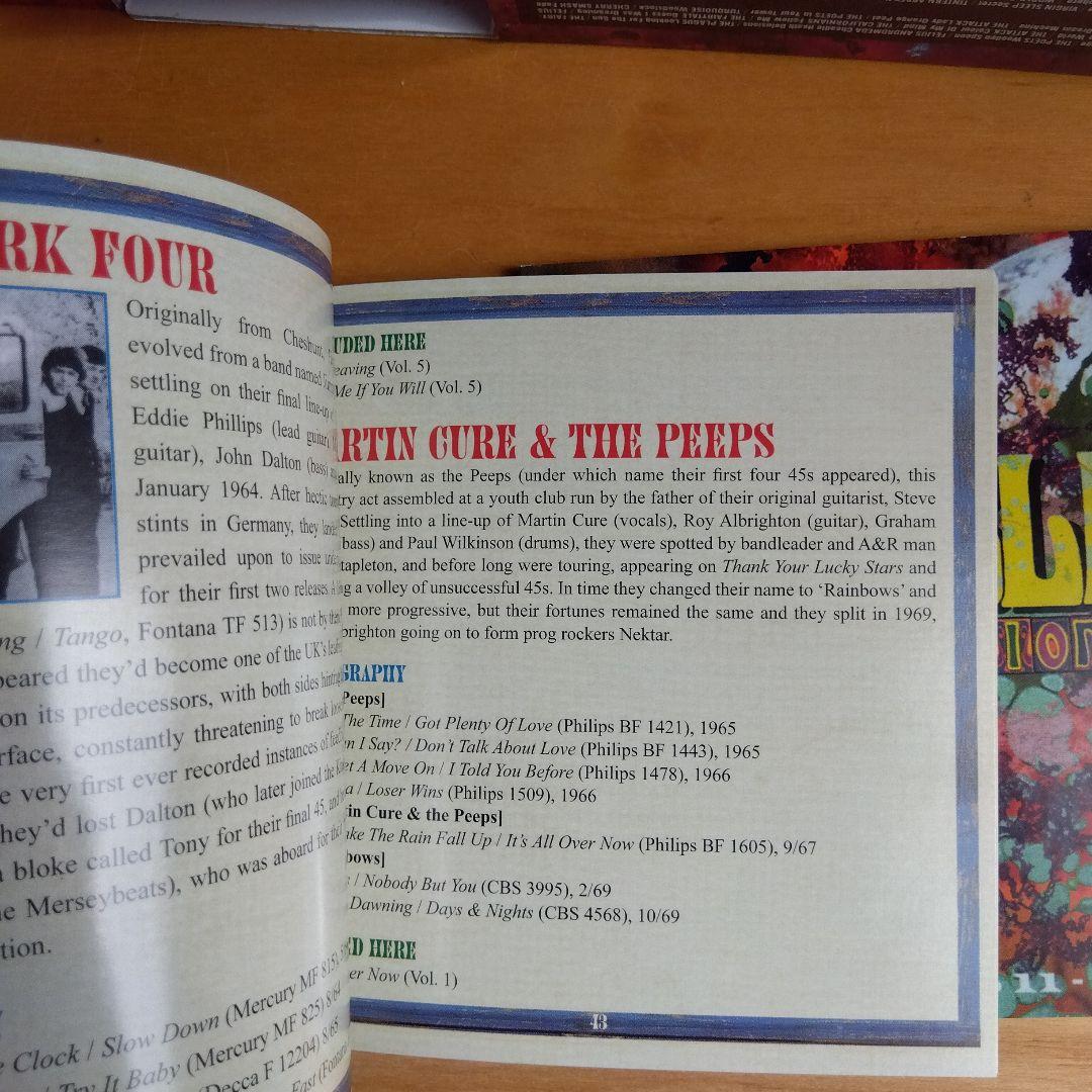 英国サイケ/フリークビート 20枚組　THE RUBBLE 300曲以上