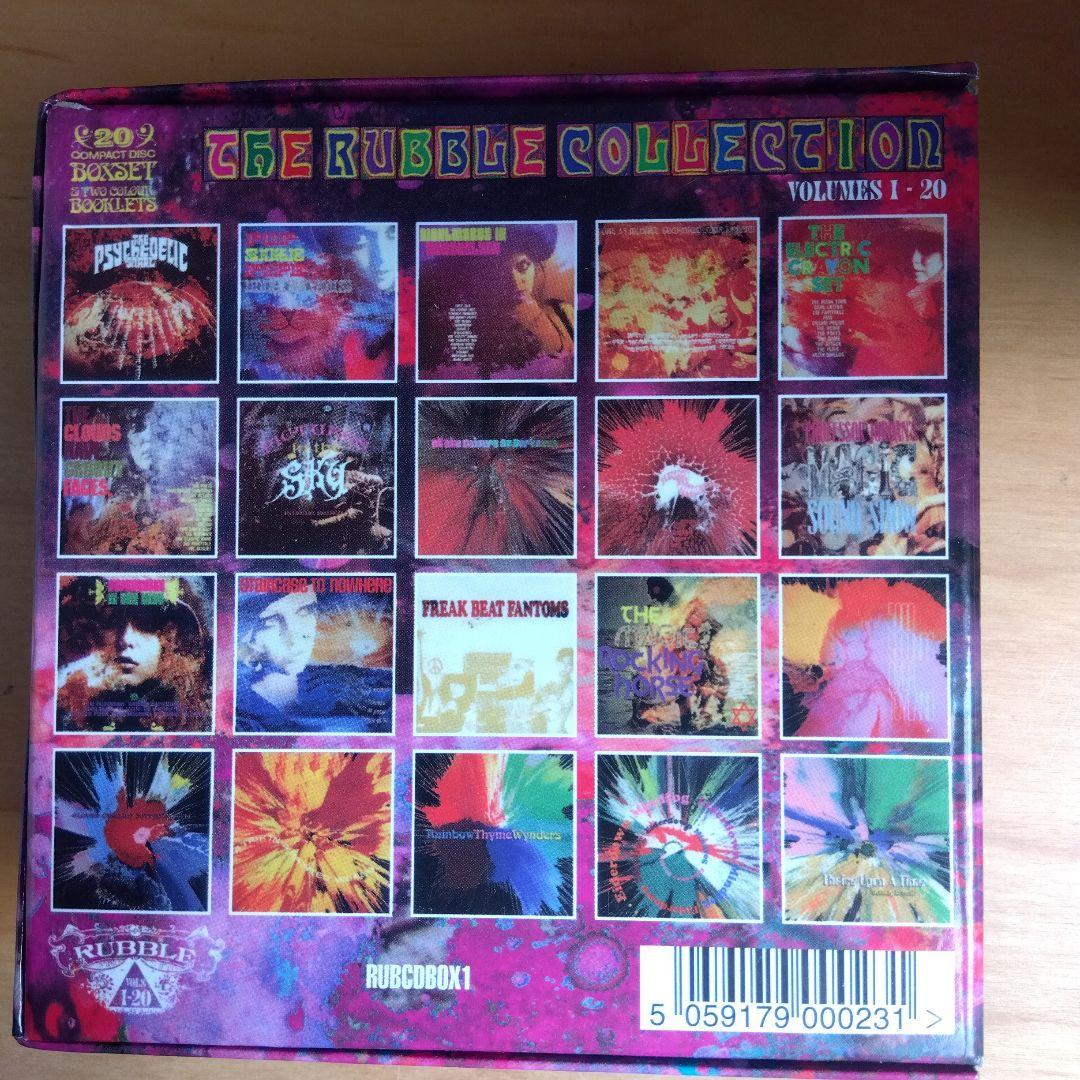 英国サイケ/フリークビート 20枚組　THE RUBBLE 300曲以上