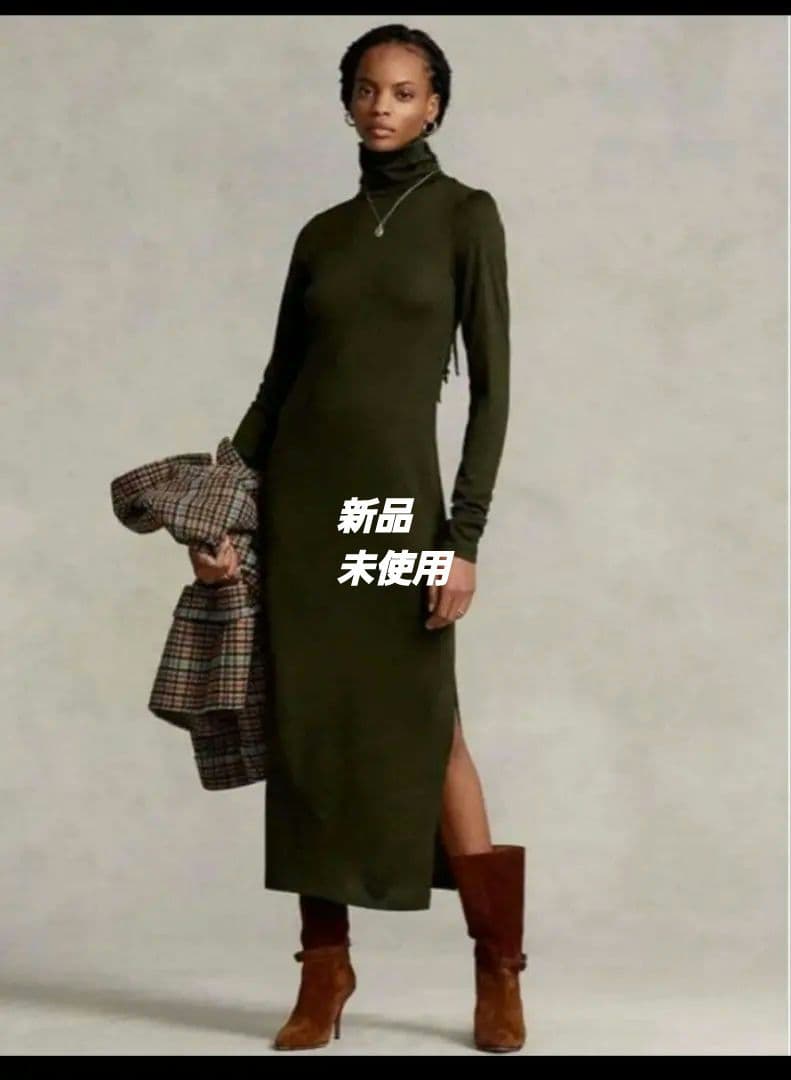未使用✨POLO RALPH LAUREN ワンピース　カーキ