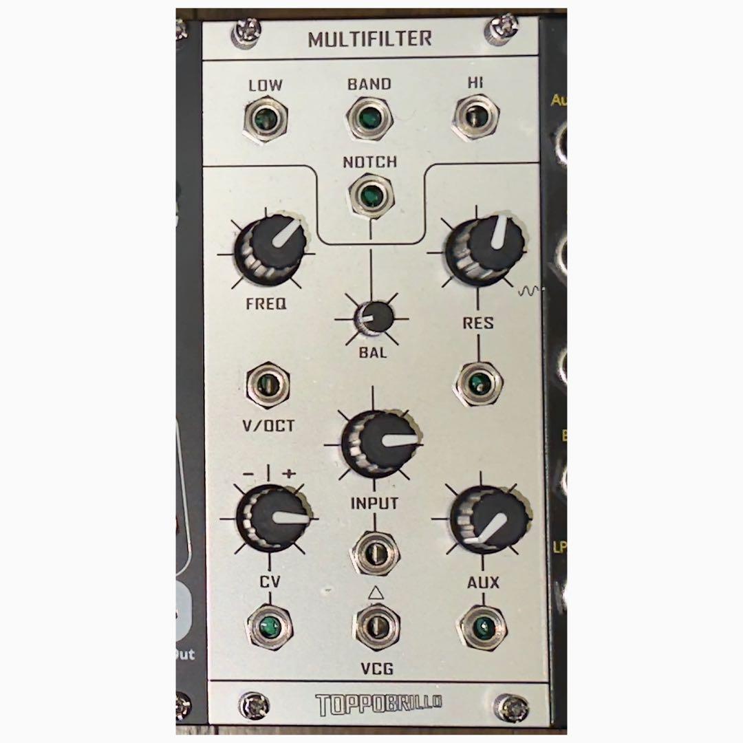 ＊＊ Toppobrillo Multifileter モジュラーシンセサイザー