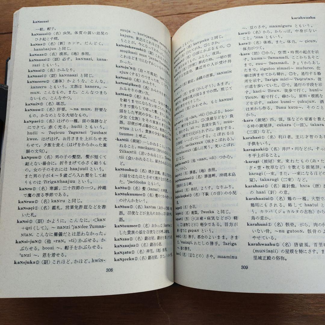 沖縄語辞典 国立国語研究所編