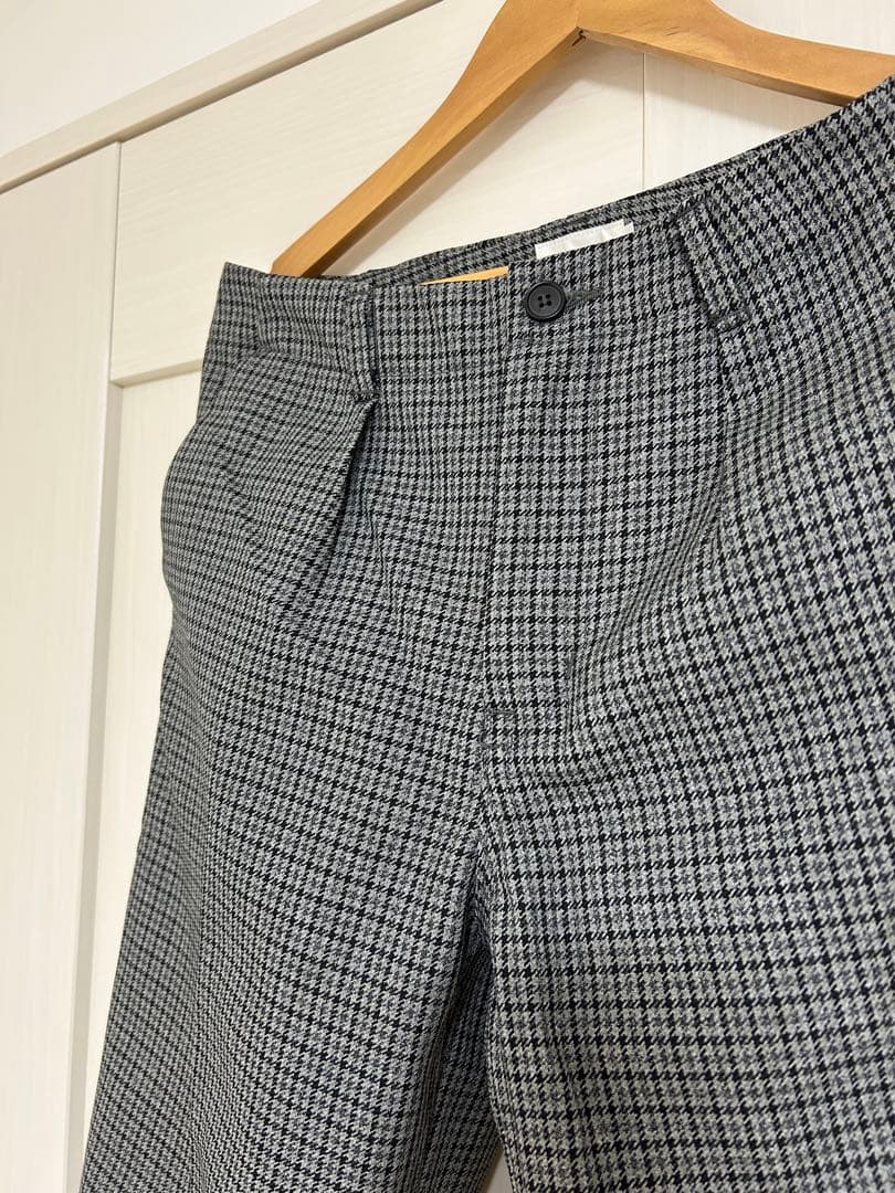 STILL BY HAND 【スティルバイハンド】ちびタック千鳥パンツ