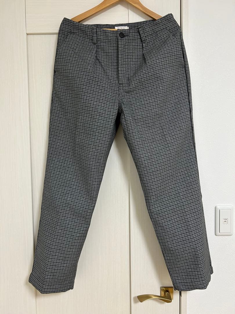 STILL BY HAND 【スティルバイハンド】ちびタック千鳥パンツ