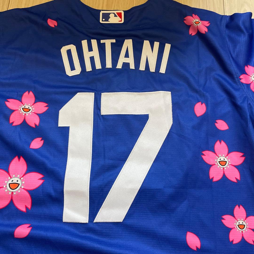 NIKE 村上隆 コラボMLB ドジャース 大谷翔平 東京シリーズユニフォームL